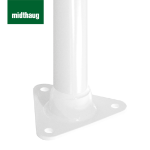 Bilde av Flaggstang med fotplate 5 meter